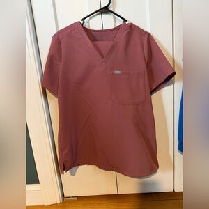 Figs Scrub Set in Mauve